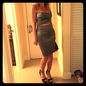 Guess 2 piece high waisted party dress